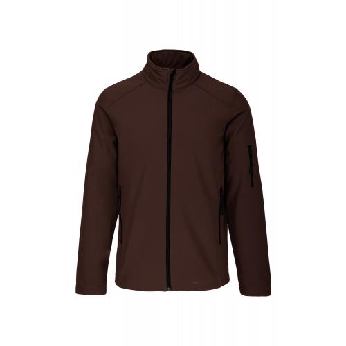 Kariban Heren Softshell chocolate,3xl