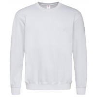 Sweatshirt bedrukken met logo wit,l