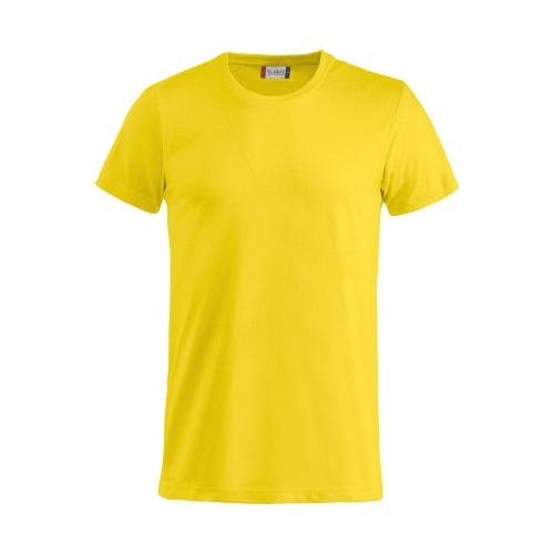 Basic-T bodyfit T-shirt lemon,3xl