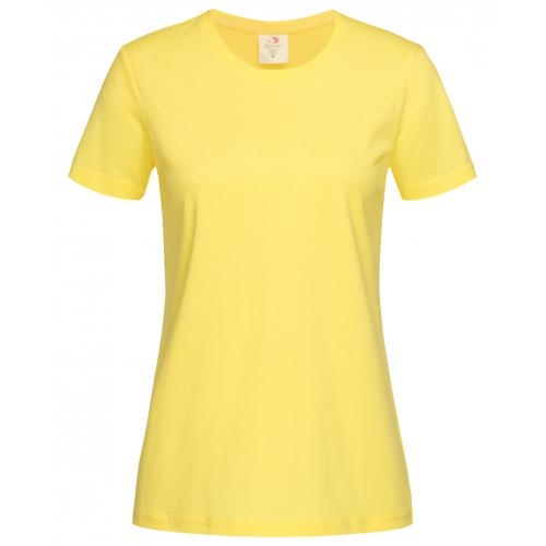 Stedman Classic dames T-shirt geel,l
