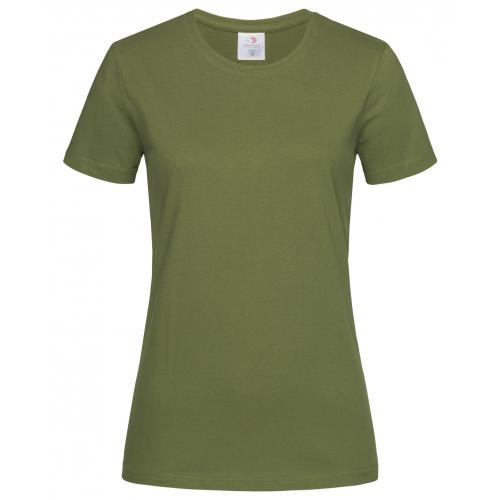 Stedman Classic dames T-shirt hunters green,l