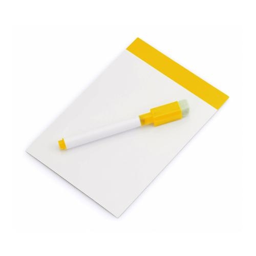 Magnetisch whiteboard geel