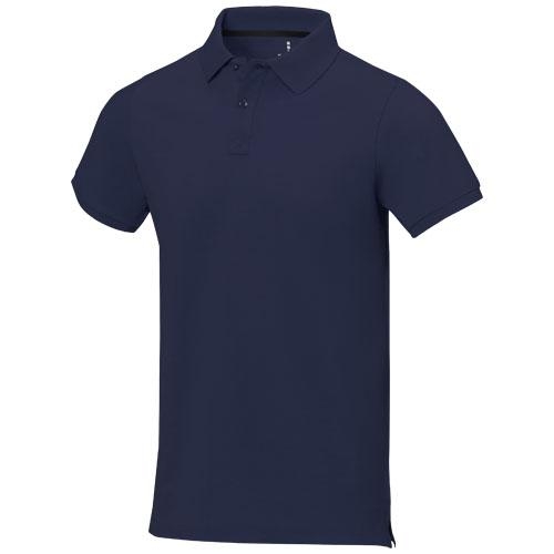 Calgary herenpolo korte mouwen navy,l