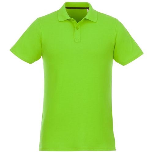 Helios herenpolo korte mouw appelgroen,2xl