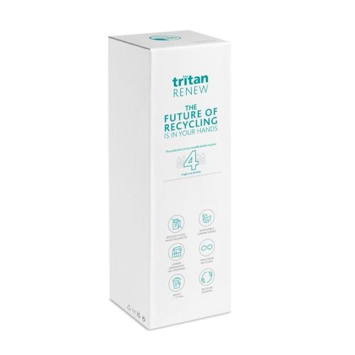 Tritan Renew™ fles 650 ml Bay transparant grijs