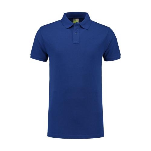 L&S heavy mix fit polo heren royal blue,l