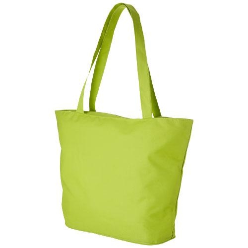 Strandtas/shopper lime