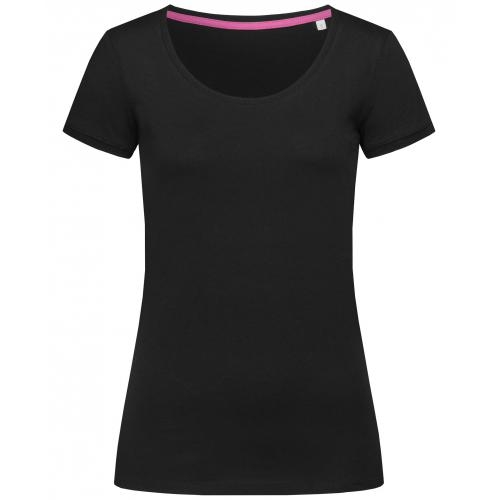 Stedman T-shirt Crewneck Megan for her black opal,l