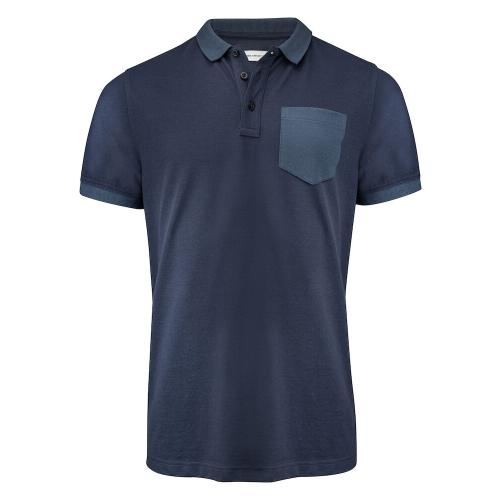 Polo met borstzak Pinedale navy,2xl