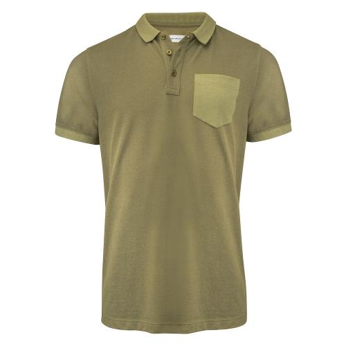 Polo met borstzak Pinedale mosgroen,2xl