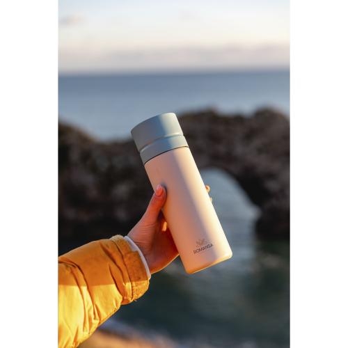 Circular&Co Reusable Bottle 600 ml waterfles grijs/blauw