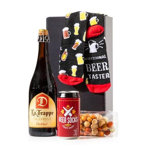 Kerstpakket 2024 La Trappe met Sokken standaard