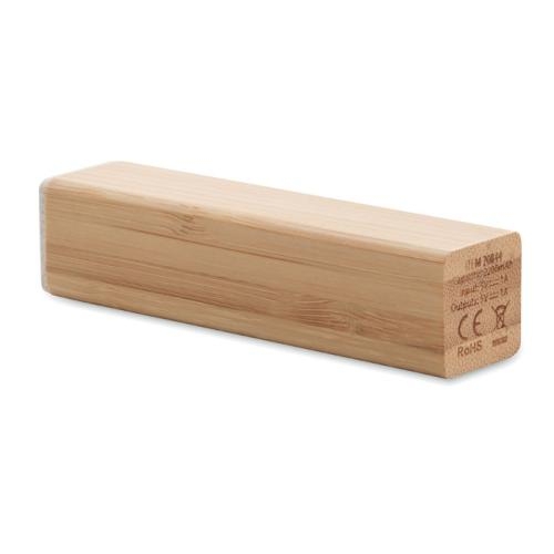 Powerbank 2600 mAh Powerbamc hout