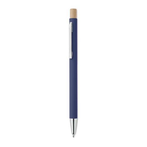 Aluminium balpen Bergamo blauw