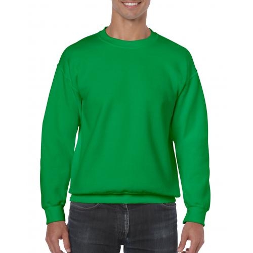 Gildan basic sweater bosgroen,3xl