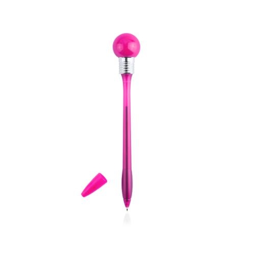 Pen met lichtje Nicky fuchsia