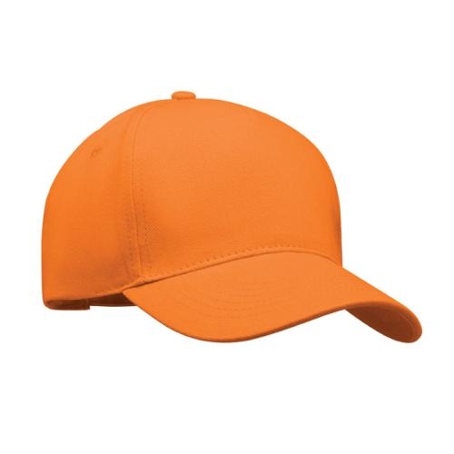 Katoenen baseball cap Singa oranje