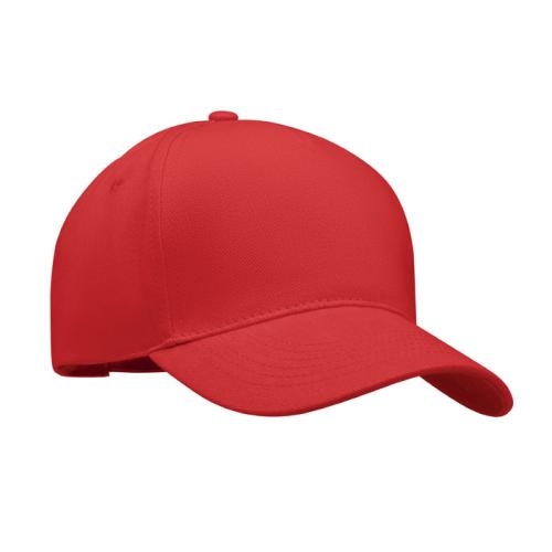 Katoenen baseball cap Singa rood