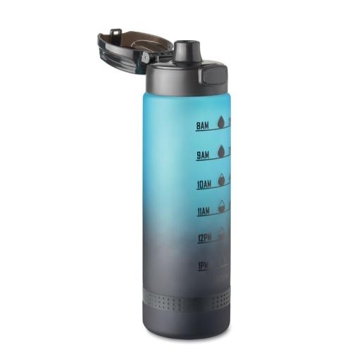 RPET sportwaterfles 1L Level turquoise