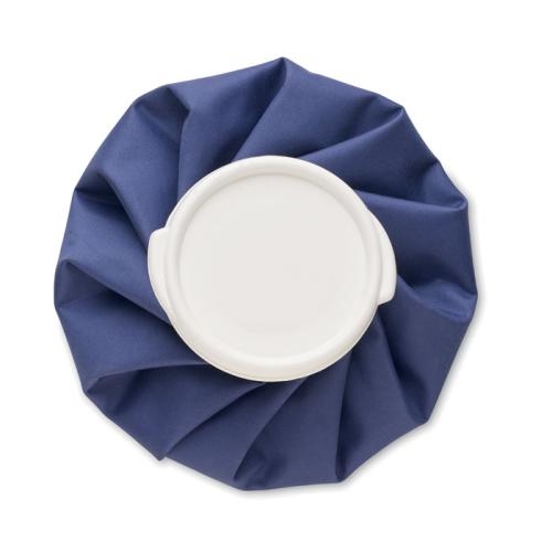 Herbruikbare polyester ijszak Sanar blauw