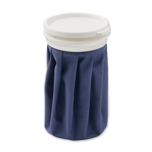 Herbruikbare polyester ijszak Sanar blauw