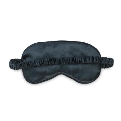 Zacht polyester oogmasker Sleepy blauw