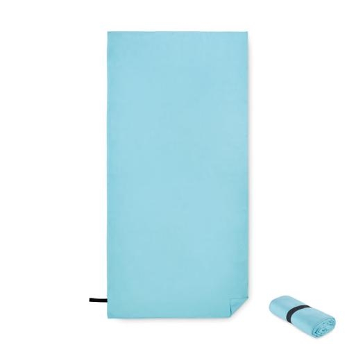 Dubbelzijdige microvezelhanddoek Waxoff turquoise