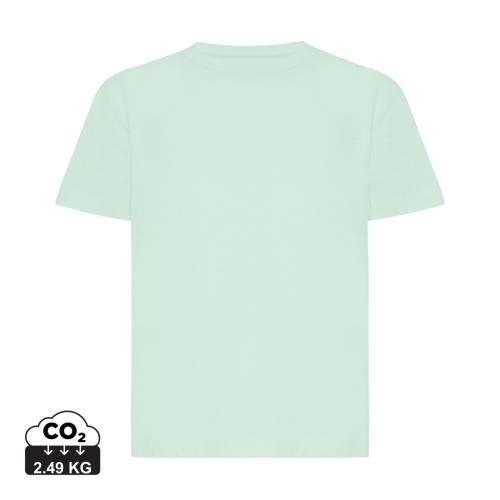 Iqoniq Koli kids gerecycled katoenen T-shirt mint green,11-12