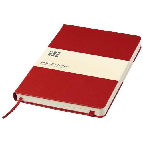 Moleskine Classic L hard cover notitieboek scarlet red