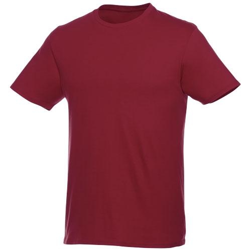 Heros unisex t-shirt met korte mouwen bordeaux,l