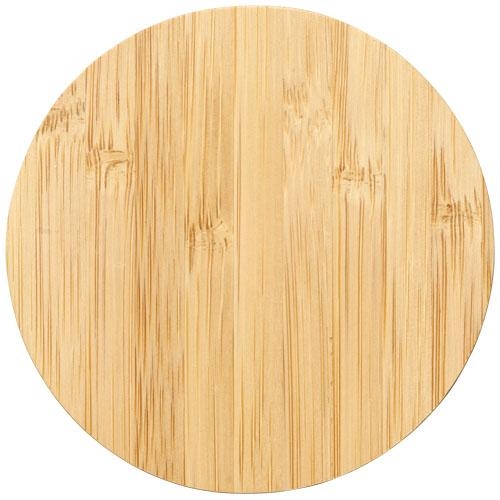 Draadloze oplader bamboo hout