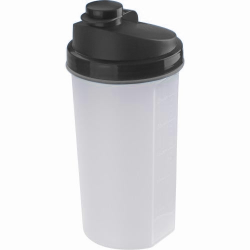 Kunststof eiwit shaker met zeef, 700 ml