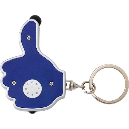 Sleutelhanger Handje blauw