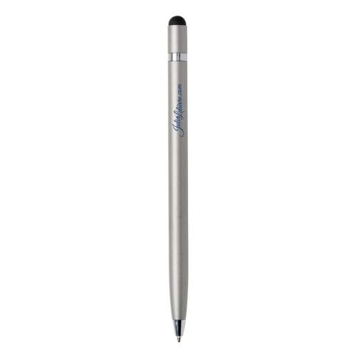 Metalen touchpen Simplistic zilver