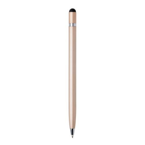 Metalen touchpen Simplistic goud