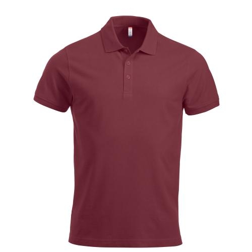 Classic Lincoln polo korte mouw bordeaux,3xl