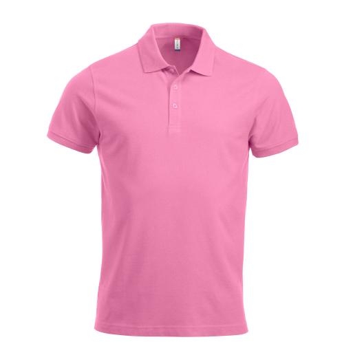 Classic Lincoln polo korte mouw helder roze,3xl