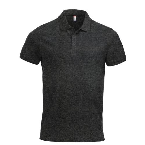 Classic Lincoln polo korte mouw antraciet melange,3xl