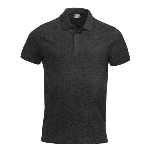 Classic Lincoln polo korte mouw antraciet melange,3xl