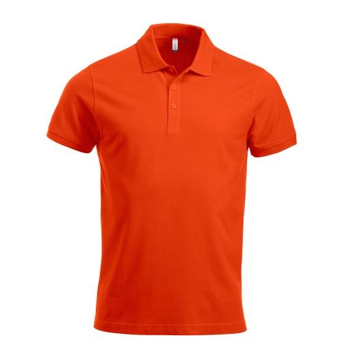 Classic Lincoln polo korte mouw diep-oranje,3xl