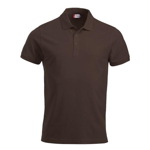 Classic Lincoln polo korte mouw dark mocca,3xl