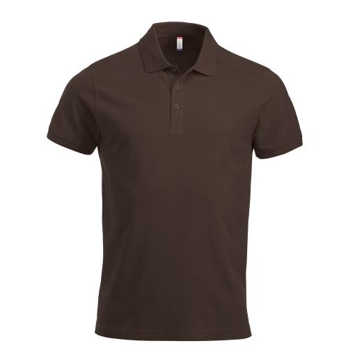 Classic Lincoln polo korte mouw dark mocca,3xl