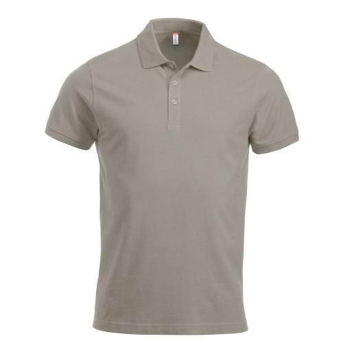 Classic Lincoln polo korte mouw zilvergrijs,3xl