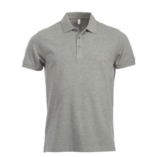 Classic Lincoln polo korte mouw grijsmelange,3xl