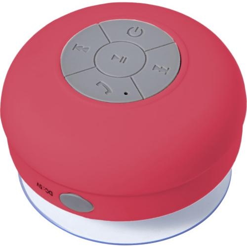 Bluetooth douche speaker rood