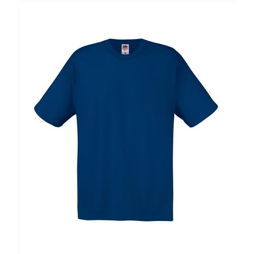 Fruit of the Loom promotieshirt navy,l