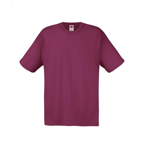 Fruit of the Loom promotieshirt bordeaux,l