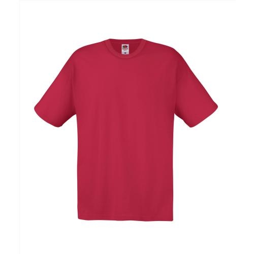 Fruit of the Loom promotieshirt brick red,l