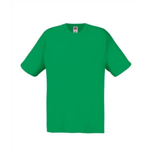 Fruit of the Loom promotieshirt kelly green,m