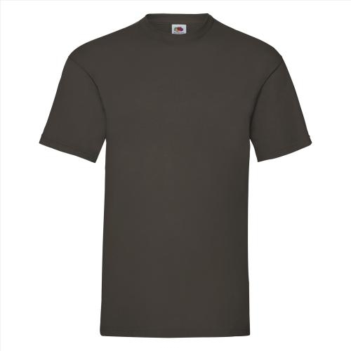 Shirt Valueweight T-shirt chocolate,l